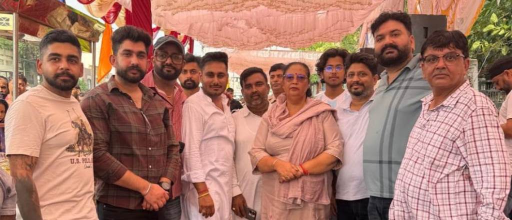 Langar organized for devotees during Navratras